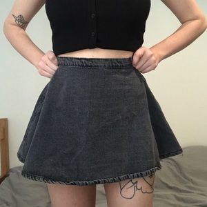 American Apparel jean skirt